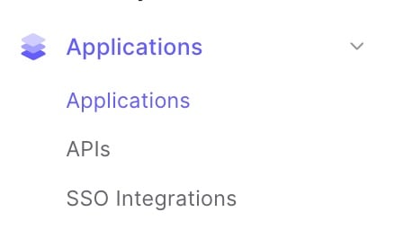 Applications-in-Auth0