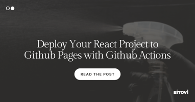 Deploy Your React Project to Github Pages with Github Actions