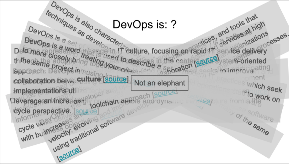 devops-is-not-an-elephant