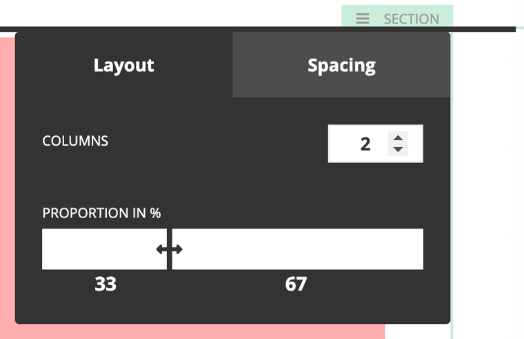 SitefinityColumnLayout