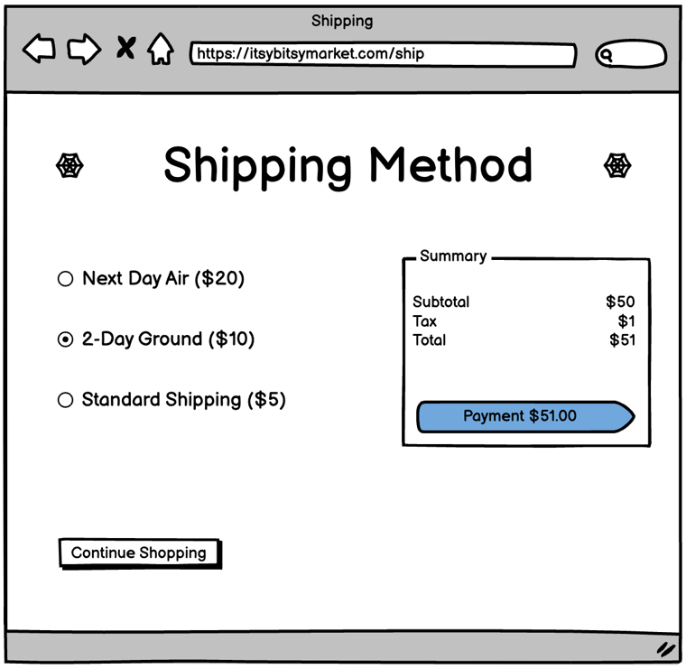 shipping