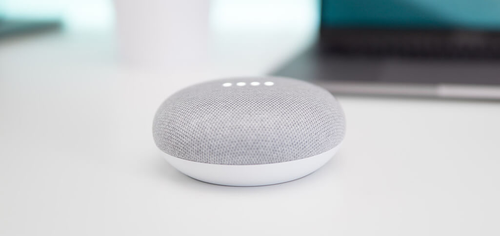 Smart speakers like Google Nest Mini require minimum physical effort to operate