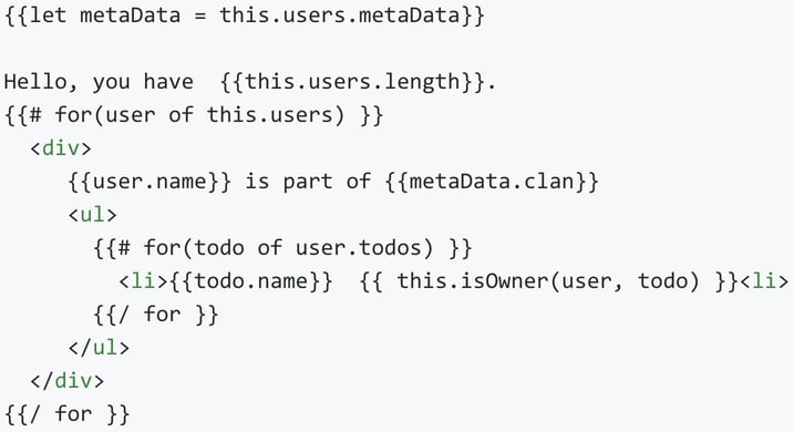 New CanJS 5 stache syntax