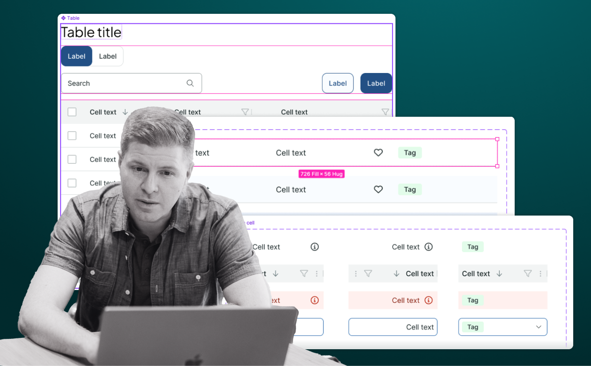How to Build Flexible Table Components in Figma Using Slots