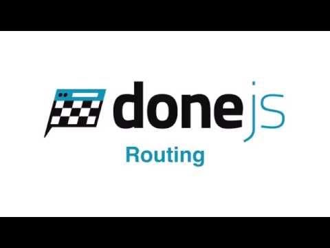 DoneJS Routing