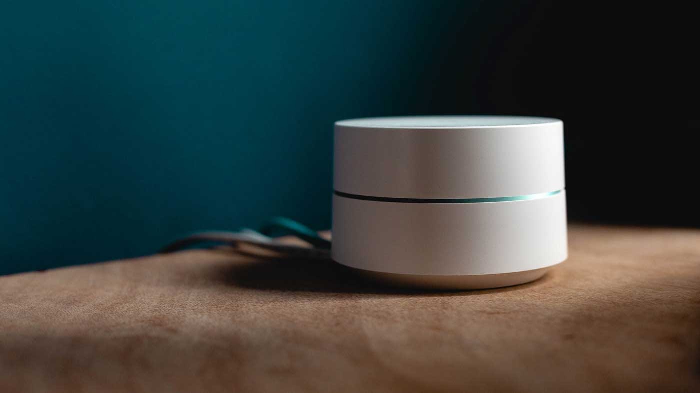 Image of a Google WiFi mech broadcaster