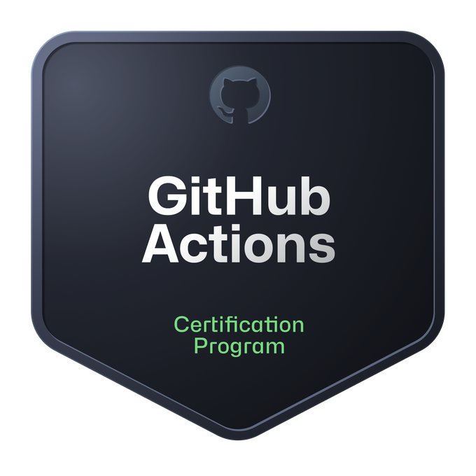 GitHub Actions Certified