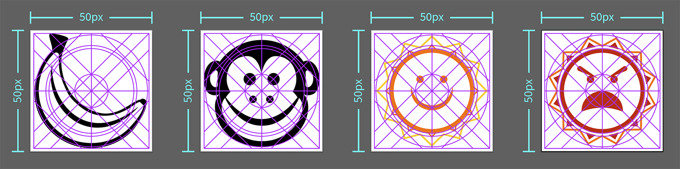 Best practives involve using squared artboards, grids, relative stroke sizes, etc.