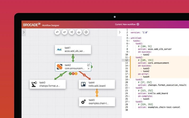 StackStorm Design Composer App