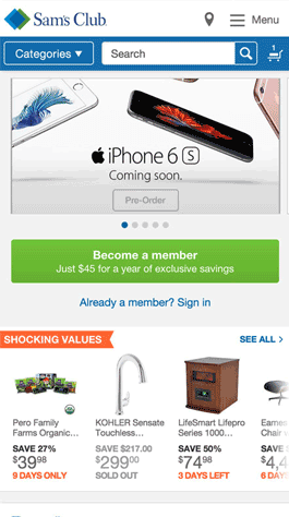 Bitovi - Sam's Club eCommerce Redesign