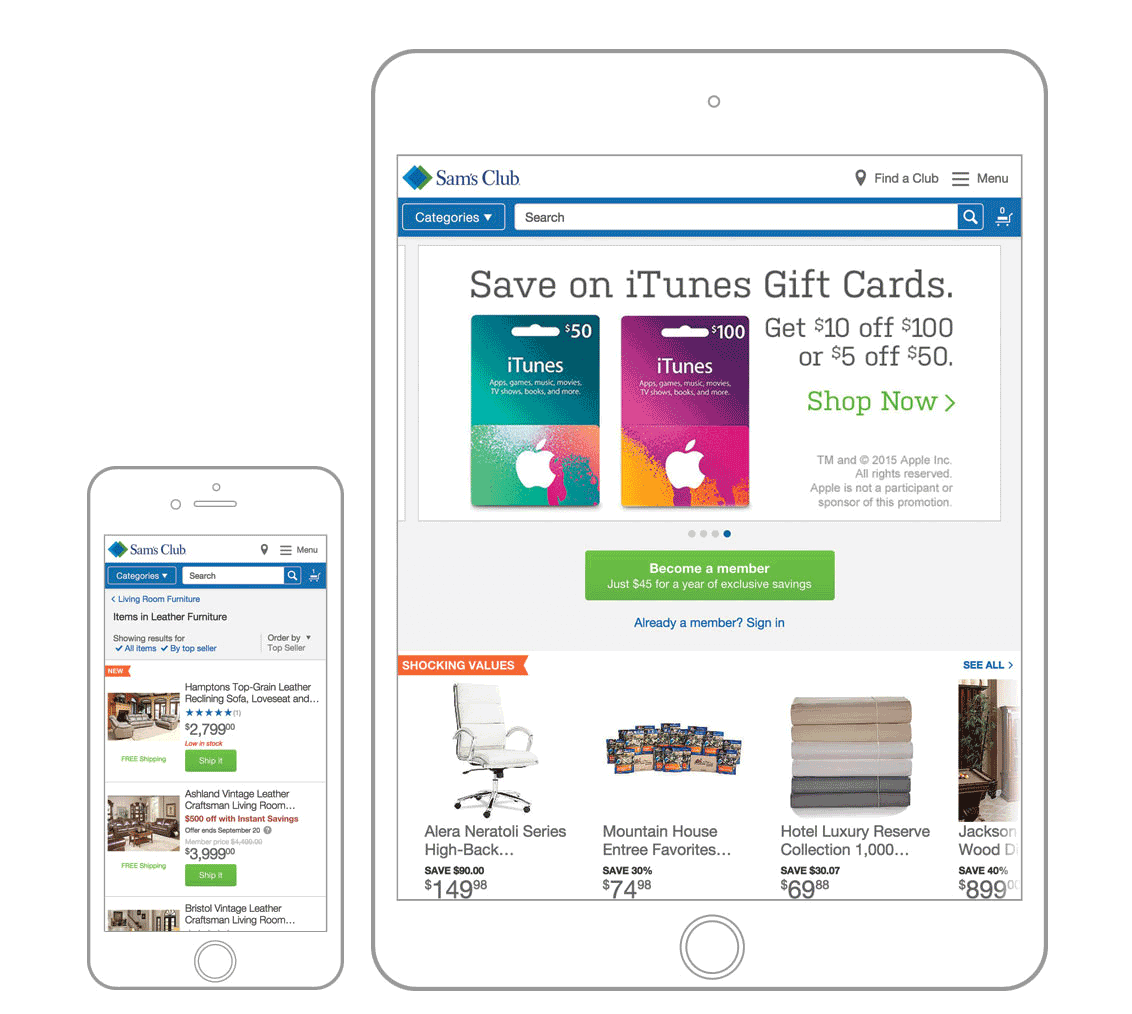 Bitovi - Sam's Club eCommerce Redesign