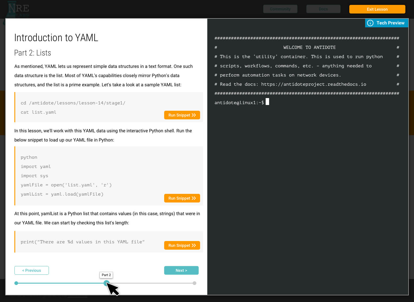 Part 2 of the Introduction to YAML online class